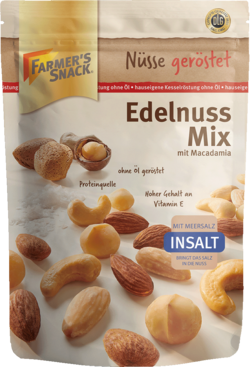 Edelnuss Mix geröstet InSalt