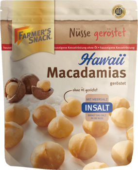 Macadamias geröstet InSalt