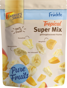 Super Mix Tropical gefriergetrocknete Früchte